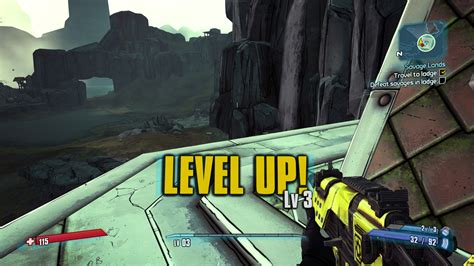 how to level up borderlands 2.